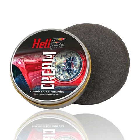 Ceramic Wax Cream Polish – Hydrophobic Shine & Protection