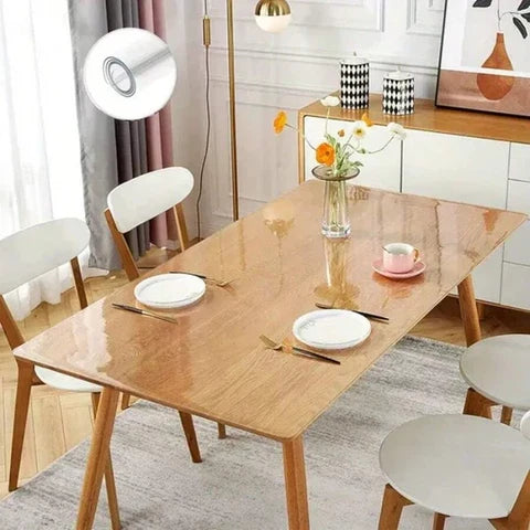 Waterproof Transparent Soft Plastic PVC Sheet 4mm Tablecloth