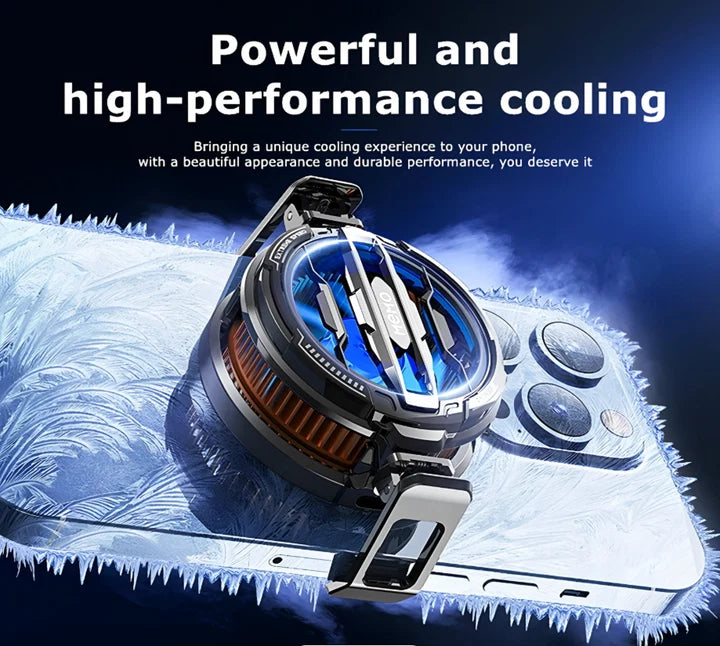CX07 2 in 1 Cooling Fan (Magnetic+Clip)