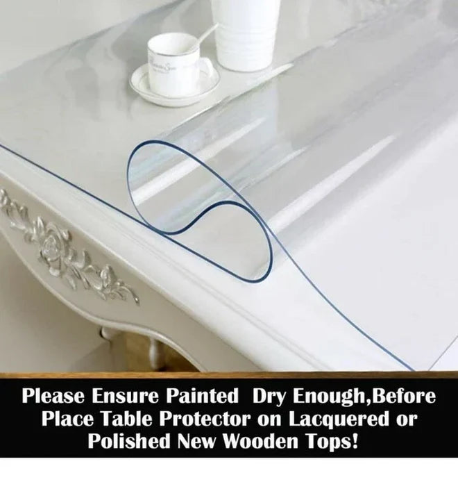Waterproof Transparent Soft Plastic PVC Sheet 4mm Tablecloth